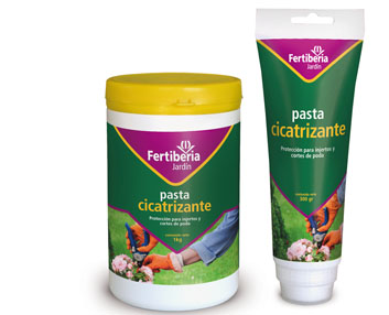 Pasta cicatrizante para las ramas podadas